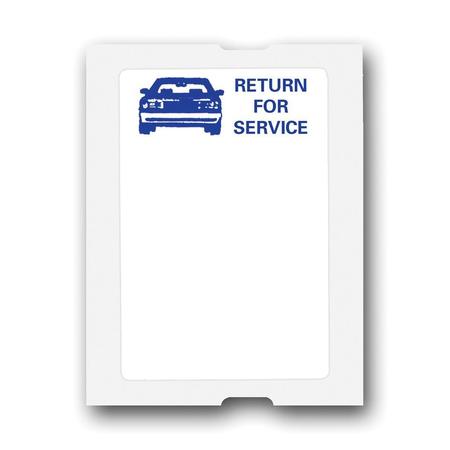 ASP "Return For Service" GenericRollLabels, 2 1/4" X 1 1/2", 500 Per Roll Pk 1825